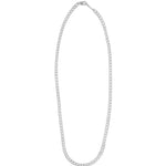 Curb Chain Necklace | 5mm Sterling Silver