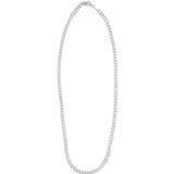 Curb Chain Necklace | 5mm Sterling Silver