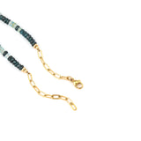Gem Jar-Gradual Kyanite + Beryl Beaded Necklace-Necklaces-14k Gold Filled, Kyanite-Blue Ruby Jewellery-Vancouver Canada