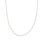Pink Opal Stone Necklace | 2mm 14k Gold Filled, Pink Opal