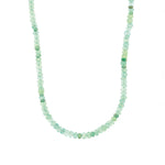 Green Mix Stone Necklace | 4mm 14k Gold Filled, Apatite, Aqua Chalcedony, Chrysoprase