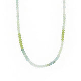 Mix Stone Necklace | 4-5mm 14k Gold Filled, Blue/Green Mix