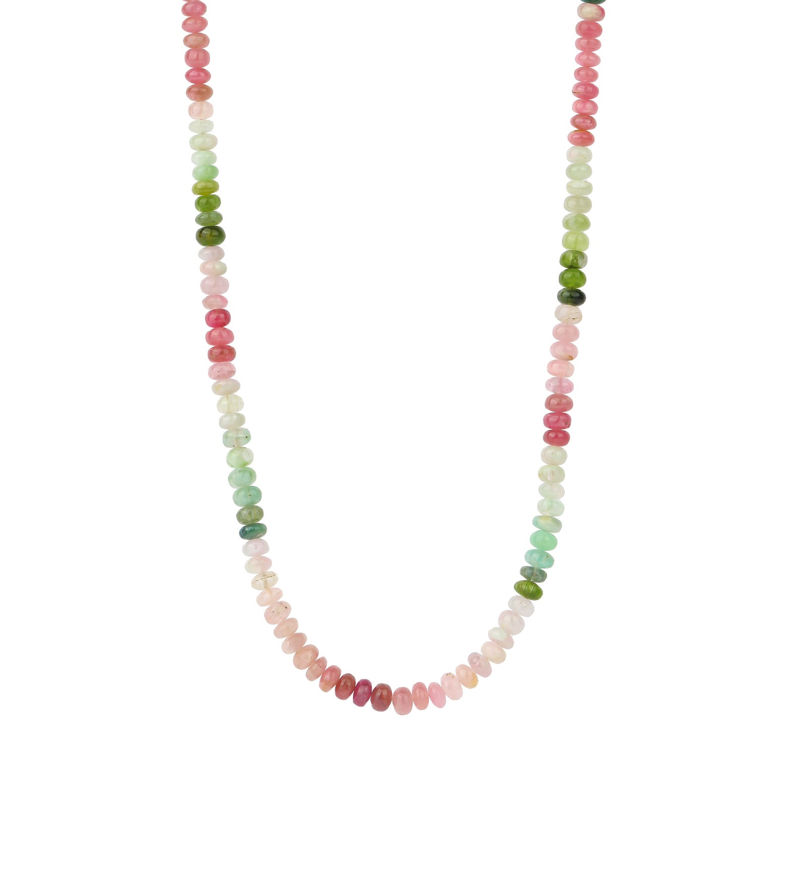 Gem Jar-Mix Tourmaline Stone Necklace | 6mm-Necklaces-14k Gold Filled, Mix Tourmaline-Blue Ruby Jewellery-Vancouver Canada