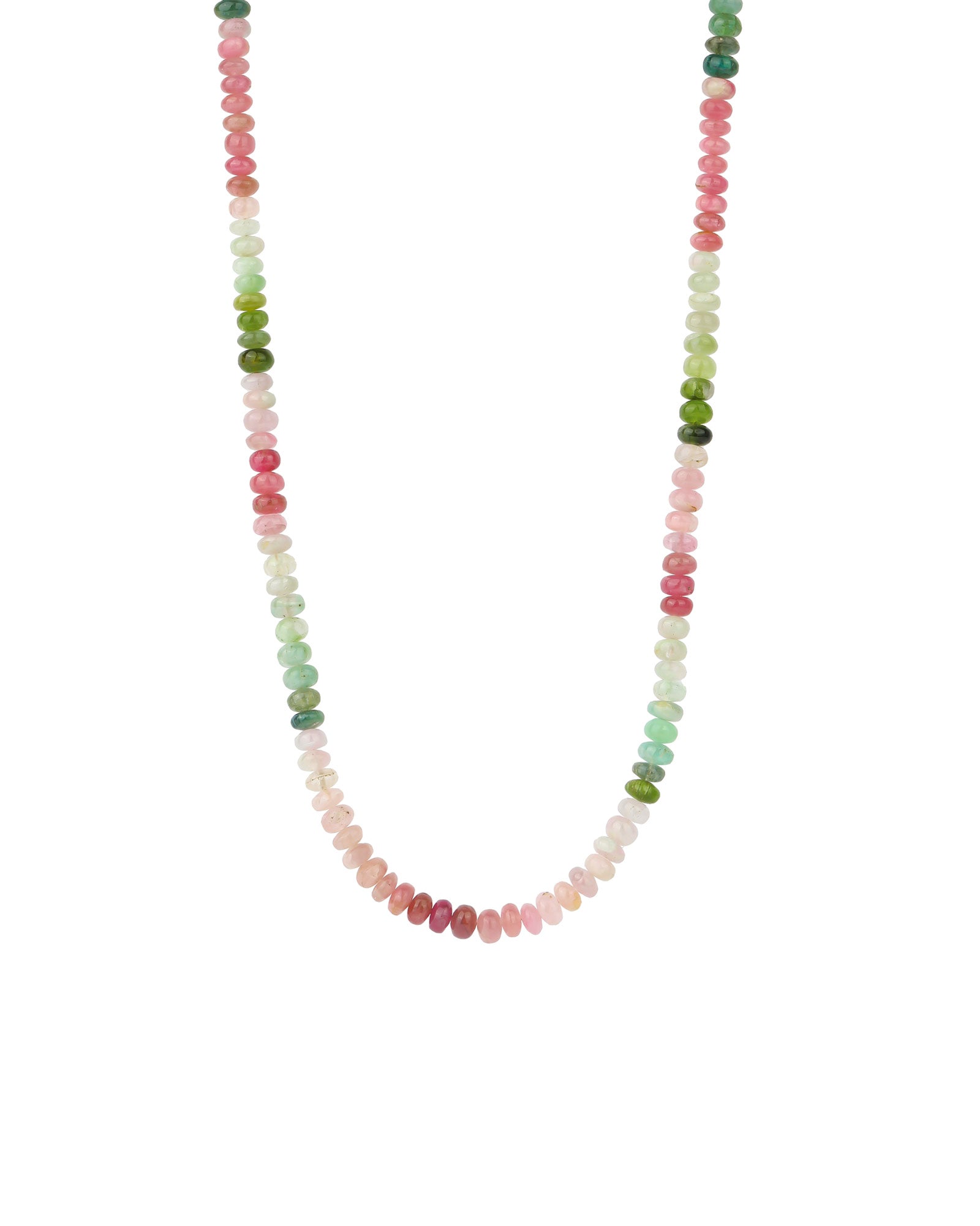 Gem Jar-Mix Tourmaline Stone Necklace | 6mm-Necklaces-14k Gold Filled, Mix Tourmaline-Blue Ruby Jewellery-Vancouver Canada