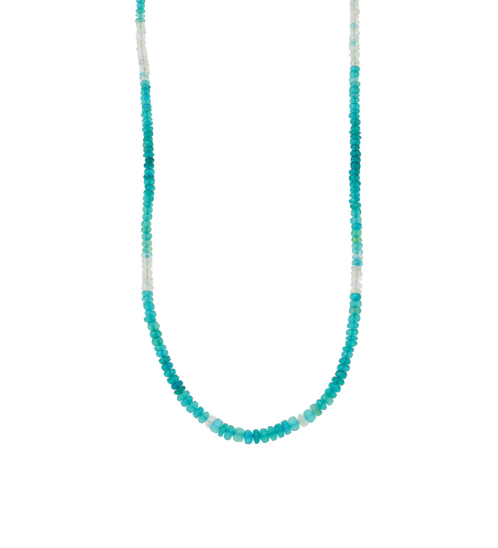 Gem Jar-Graduated Opal Mix Stone Necklace | 3-5mm-Necklaces-14k Gold Filled, Blue Opal-Blue Ruby Jewellery-Vancouver Canada