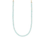 Blue Opal Heishi Miyuki Necklace | 6.5mm 14k Gold Filled, Blue Opal