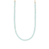 Blue Opal Heishi Miyuki Necklace | 6.5mm 14k Gold Filled, Blue Opal