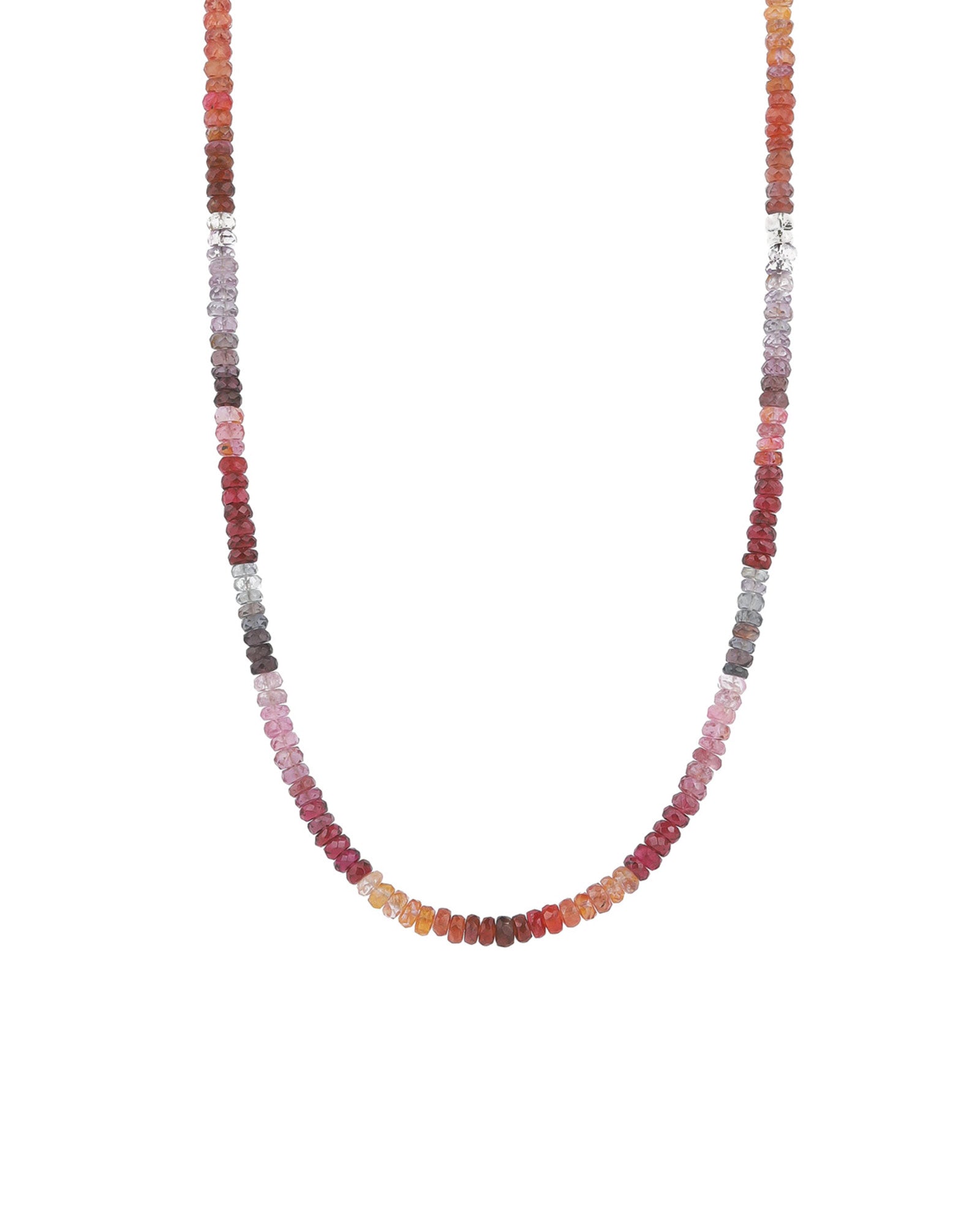 Gem Jar-Multi Spinel Necklace | 3.5mm-Necklaces-14k Gold Filled, Multi Spinel-Blue Ruby Jewellery-Vancouver Canada