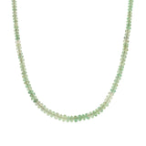 Gradual Emerald Stone Necklace
