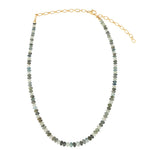 Gem Jar-Shaded Aquamarine Beaded Necklace-Necklaces-Blue Ruby Jewellery-Vancouver Canada