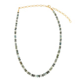 Gem Jar-Shaded Aquamarine Beaded Necklace-Necklaces-Blue Ruby Jewellery-Vancouver Canada
