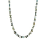 Gem Jar-Shaded Aquamarine Beaded Necklace-Necklaces-14k Gold Filled, Shaded Aquamarine-Blue Ruby Jewellery-Vancouver Canada