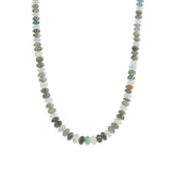 Gem Jar-Shaded Aquamarine Beaded Necklace-Necklaces-14k Gold Filled, Shaded Aquamarine-Blue Ruby Jewellery-Vancouver Canada