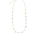 Gem Jar-Mixed Stone Station Necklace-Necklaces-Blue Ruby Jewellery-Vancouver Canada