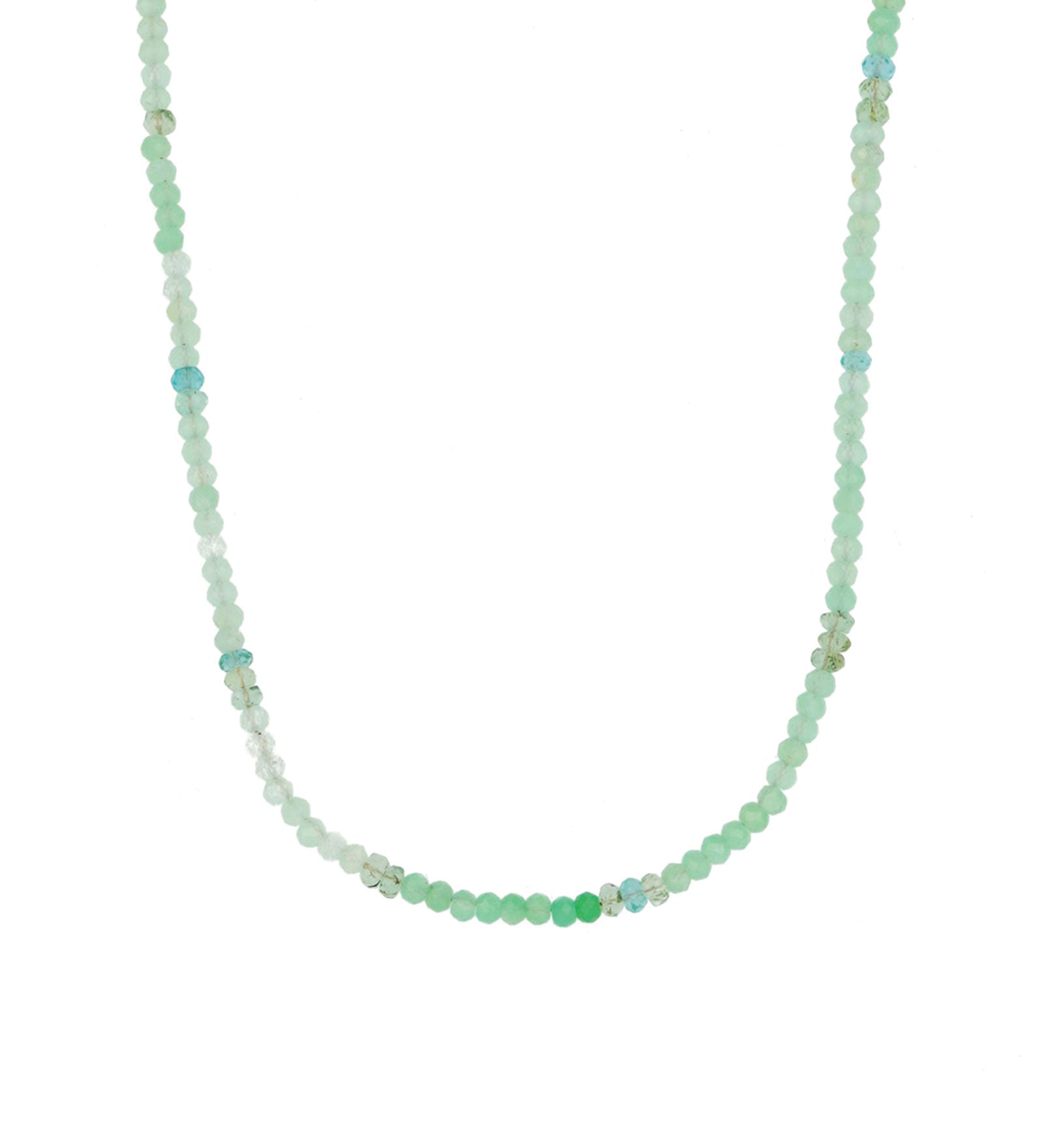 Mixed Stone Necklace | 3mm 14k Gold Filled,