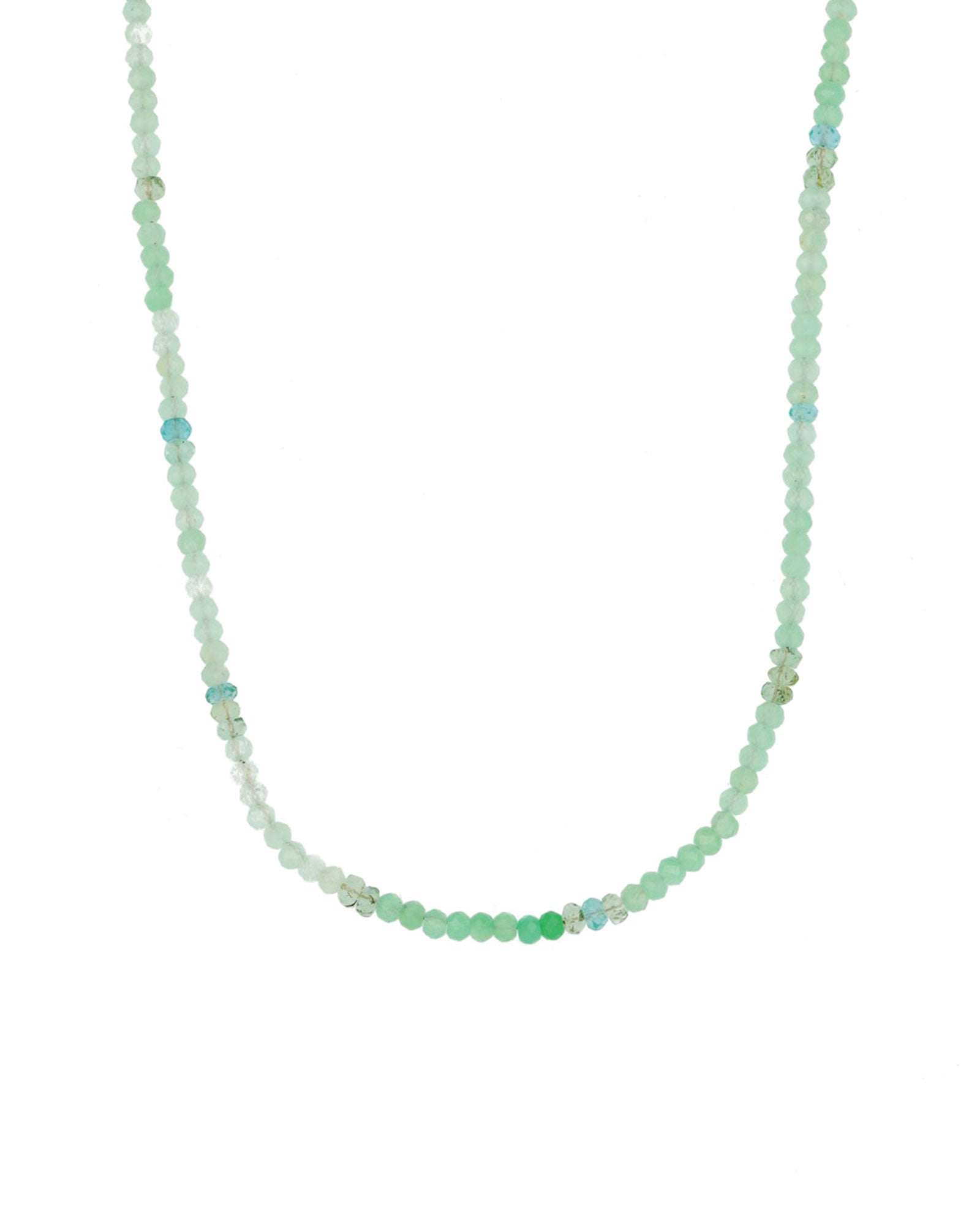 Mixed Stone Necklace | 3mm 14k Gold Filled,