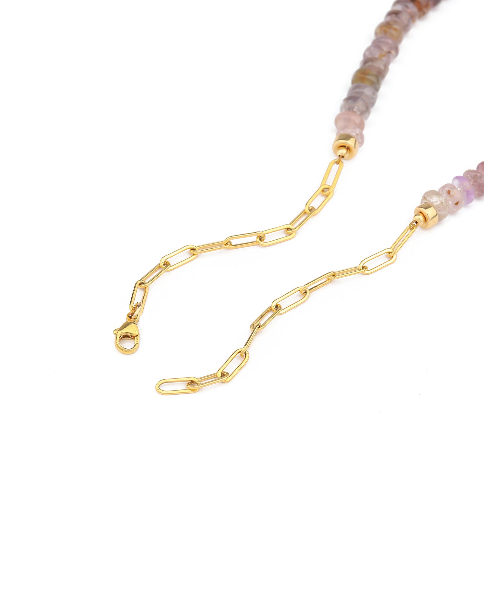 Gem Jar-Heishi Stone Necklace | 6mm-Necklaces-Blue Ruby Jewellery-Vancouver Canada