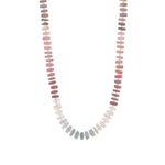 Heishi Stone Necklace | 6mm 14k Gold Filled, Multi Spinel