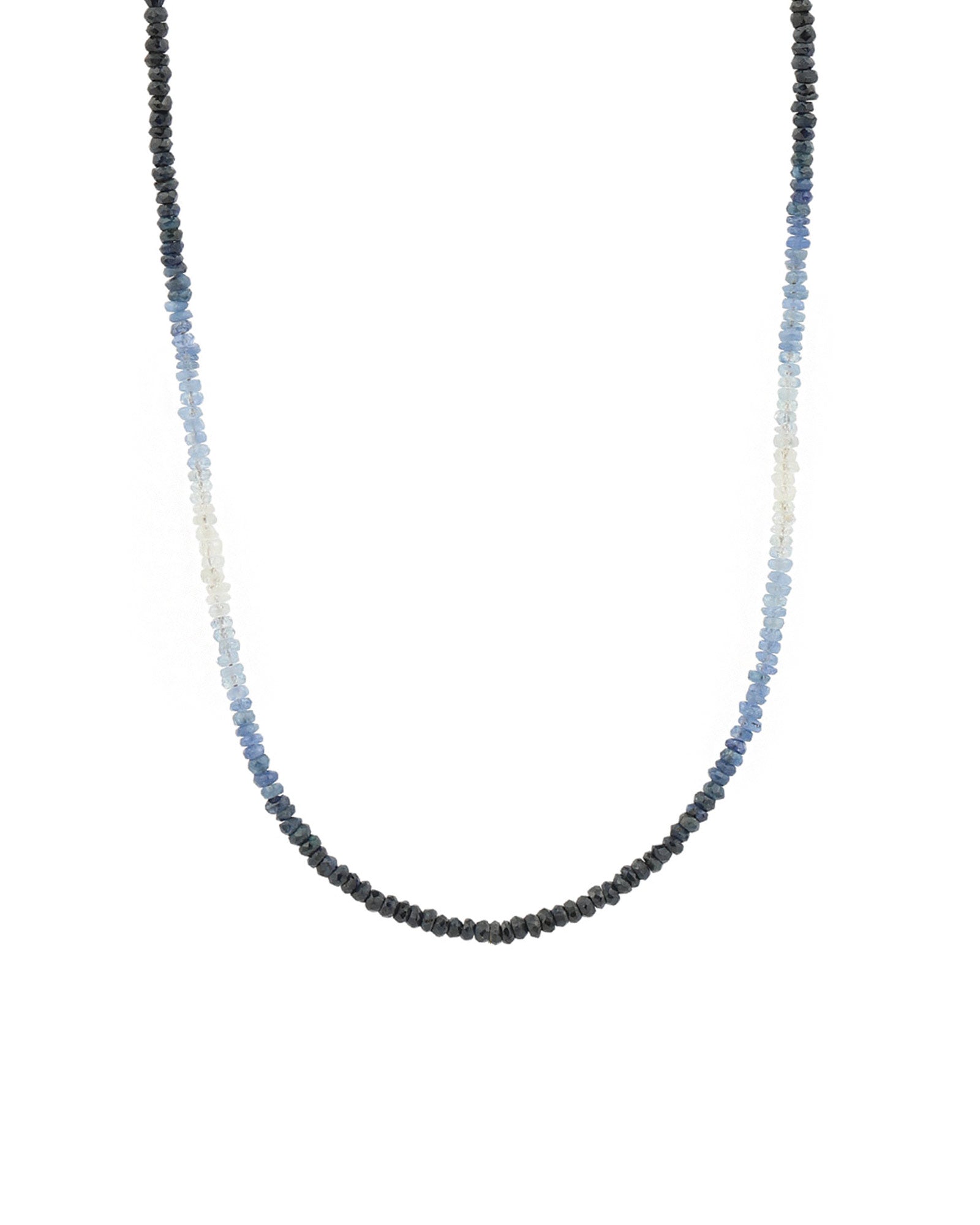 Gem Jar-Blue Sapphire Stone Necklace | 2.5mm-Necklaces-14k Gold Filled, Blue Sapphire-Blue Ruby Jewellery-Vancouver Canada