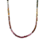 Gem Jar-Spinel Mix Beaded Necklace | 3.5mm-Necklaces-14k Gold Filled, Spinel-Blue Ruby Jewellery-Vancouver Canada