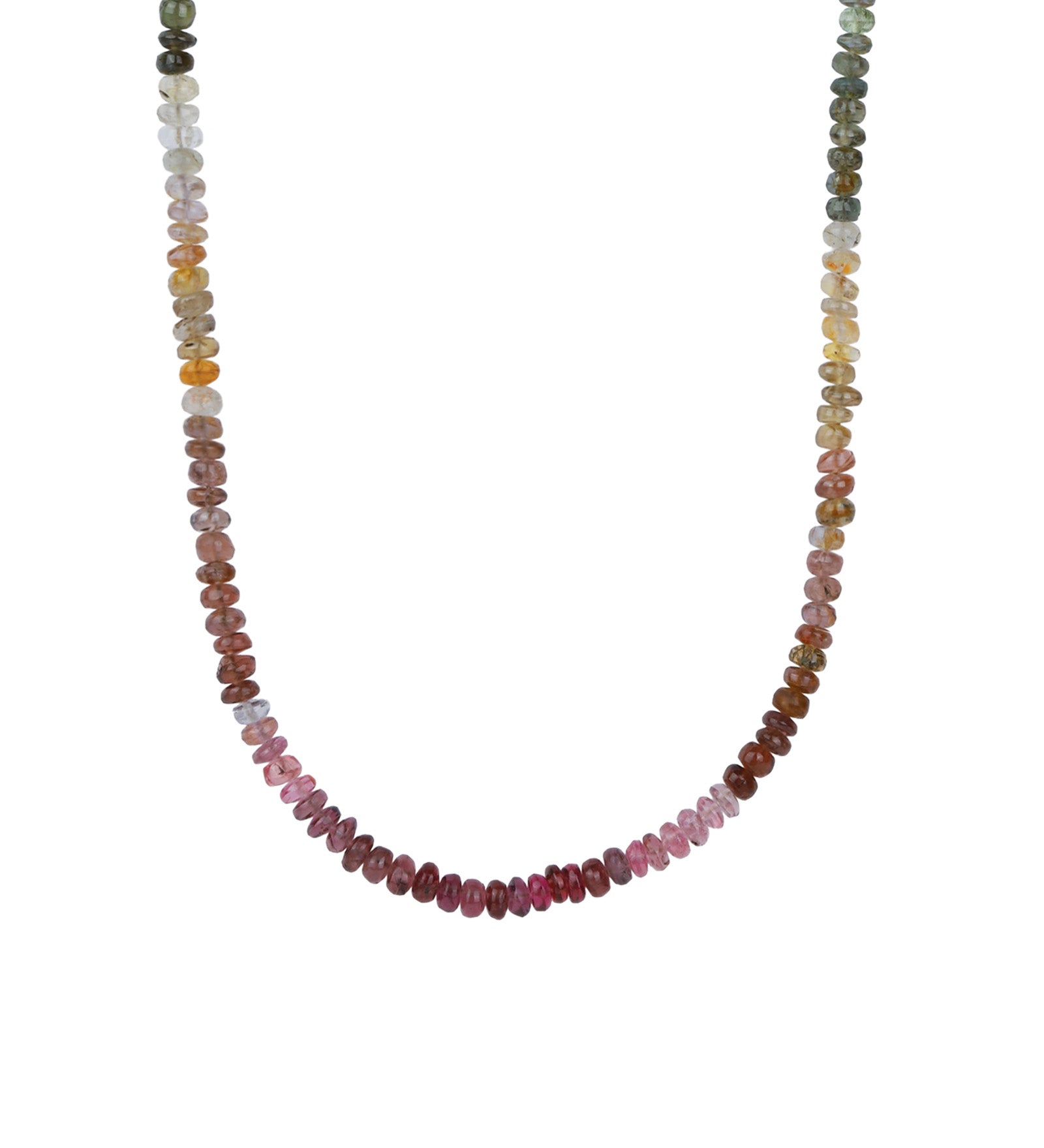 Gem Jar-Spinel Mix Beaded Necklace | 3.5mm-Necklaces-14k Gold Filled, Spinel-Blue Ruby Jewellery-Vancouver Canada