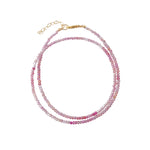 Ruby Wrap Bracelet | 2mm 14k Gold Filled, Ruby