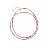 Ruby Wrap Bracelet | 2mm 14k Gold Filled, Ruby