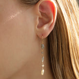 Gem Jar-Oval Labradorite Mixed Drop Hooks-Earrings-Blue Ruby Jewellery-Vancouver Canada