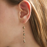 Gem Jar-Oval Pyrite Mixed Drop Hooks-Earrings-Blue Ruby Jewellery-Vancouver Canada