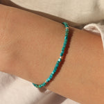 Gem Jar-Cube Stone Nugget Bracelet-Bracelets-Blue Ruby Jewellery-Vancouver Canada
