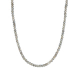 Mystic Labradorite Beaded Necklace 14k Gold Filled, Mystic Labradorite