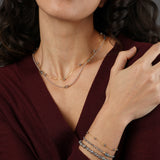 Gem Jar-Beaded Labradorite Station Necklace-Necklaces-Blue Ruby Jewellery-Vancouver Canada