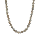 Mixed Labradorite Faceted Necklace 14k Gold Filled, Labradorite