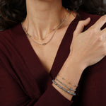 Gem Jar-Mixed Labradorite Faceted Bracelet-Necklaces-Blue Ruby Jewellery-Vancouver Canada