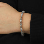 Mixed Labradorite Faceted Bracelet 14k Gold Filled, Labradorite