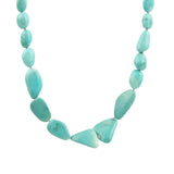 Sleeping Beauty Turquoise Beaded Necklace