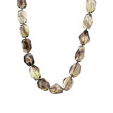 Gem Jar-Faceted Lemon Quartz Beaded Necklace-Necklaces-14k Gold Filled, Lemon Quartz-Blue Ruby Jewellery-Vancouver Canada