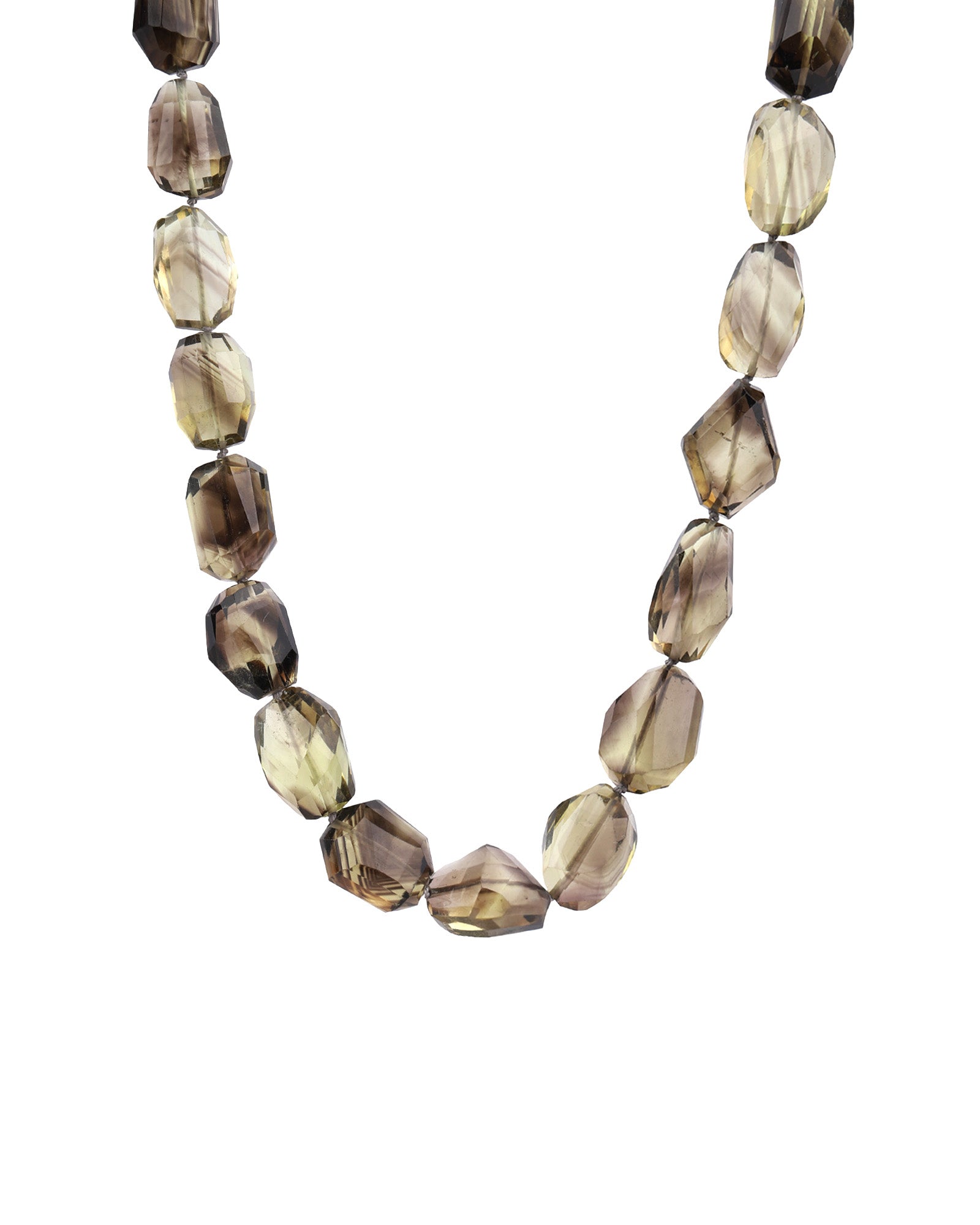 Gem Jar-Faceted Lemon Quartz Beaded Necklace-Necklaces-14k Gold Filled, Lemon Quartz-Blue Ruby Jewellery-Vancouver Canada