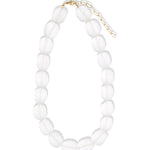Gem Jar-Faceted Crystal Quartz Beaded Necklace-Necklaces-Blue Ruby Jewellery-Vancouver Canada