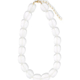 Gem Jar-Faceted Crystal Quartz Beaded Necklace-Necklaces-Blue Ruby Jewellery-Vancouver Canada