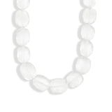 Gem Jar-Faceted Crystal Quartz Beaded Necklace-Necklaces-14k Gold Filled, Crystal Quartz-Blue Ruby Jewellery-Vancouver Canada