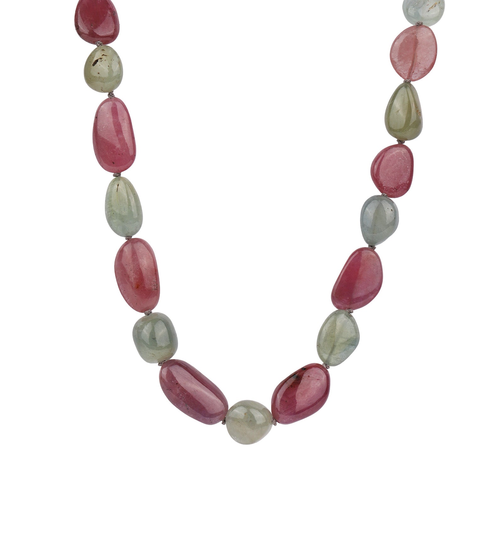 Gem Jar-Multi Sapphire Beaded Necklace-Necklaces-14k Gold Filled, Sapphire-Blue Ruby Jewellery-Vancouver Canada