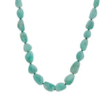 Carved Emerald Beaded Necklace