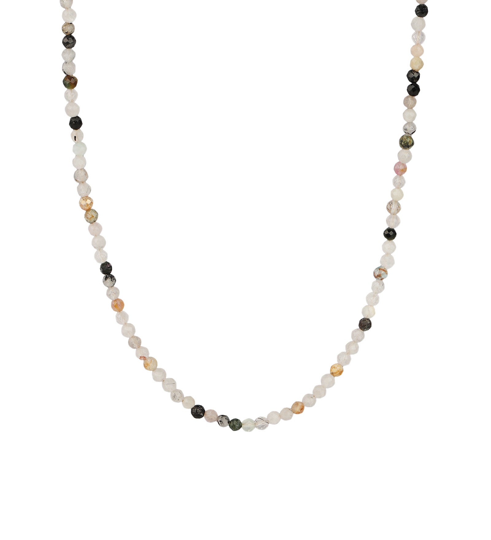 Gem Jar-Multi Quartz Miyuki Bead Necklace-Necklaces-14k Gold Filled, Multi Quartz-Blue Ruby Jewellery-Vancouver Canada