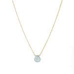 Stoned By Gem Jar-Heart Stone Box Chain Necklace-Necklaces-Blue Ruby Jewellery-Vancouver Canada