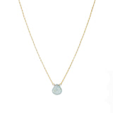 Stoned By Gem Jar-Heart Stone Box Chain Necklace-Necklaces-Blue Ruby Jewellery-Vancouver Canada