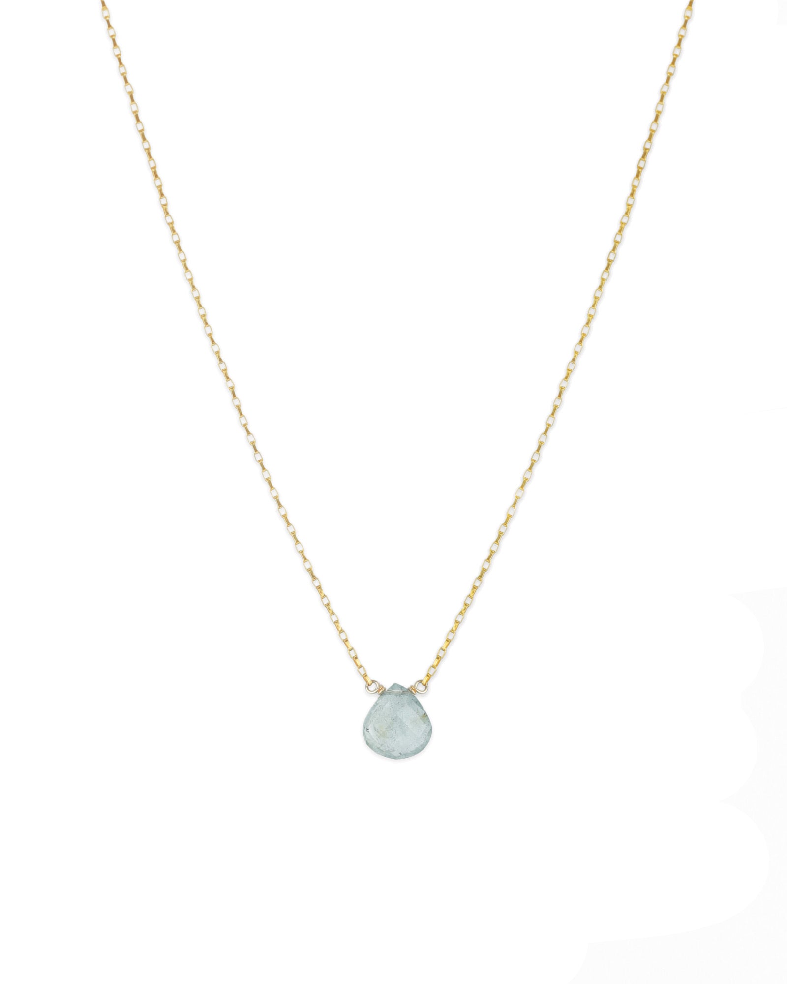 Stoned By Gem Jar-Heart Stone Box Chain Necklace-Necklaces-Blue Ruby Jewellery-Vancouver Canada