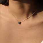 Stoned By Gem Jar-Slice Stone Necklace-Necklaces-Blue Ruby Jewellery-Vancouver Canada
