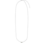 Stoned By Gem Jar-Sky Blue Topaz Heart Cable Chain Necklace | 8mm-Necklaces-Blue Ruby Jewellery-Vancouver Canada