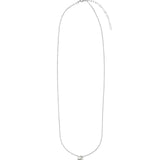 Stoned By Gem Jar-Sky Blue Topaz Heart Cable Chain Necklace | 8mm-Necklaces-Blue Ruby Jewellery-Vancouver Canada